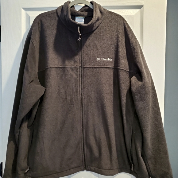 Columbia Fleece Pullover 4xl Men's Columbia Size 4XL Black Fleece